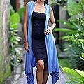Rayon 'Sumatra Skies' Sleeveless Sweater (Indonesia)