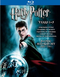 Harry Potter Years 1-5 Box Set (Blu-ray Disc)