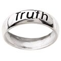 Sterling Silver Truth Ring