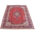 Free efficient guide on Persian Kashan carpet Iranian Kashan Hand-knotted Rug (10' x 13')