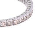 14k Gold 4ct Diamond Tennis Bracelet (I-J, I1 )
