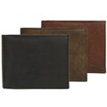 Signature Genuine Leather Bi-fold Wallet