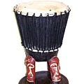 Sese Wood Djembe Mask Drum (Ghana)