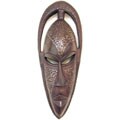 Hand-carved Bundu Mask (Ghana)