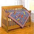 A few more facts on Lil Diggity Hot Lil Choo Choo 4-piece Patchwork Crib Set