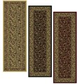 Caroline Floral Heat-set Emerlen Runner Rug (2'2 x 7'7)