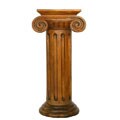 Hand-carved Tall Pedestal Table
