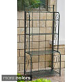 Iron Folding Patio Bakers Rack