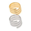 Flat Spiral Magnetic Ring