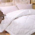 Silk-filled Damask Stripe 260 Thread Count Twin-size Comforter