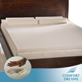 Comfort Dreams 2-inch Memory Foam Mattress Topper/ Contour Pillow Set