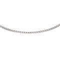 14-kt White Gold 16-inch Box Necklace