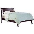 Nevis Low-profile Panel Espresso King Bed
