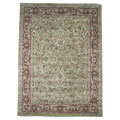 Hand-tufted Grace Light Gold Wool Rug (5' x 8')