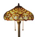 Tiffany-style Baroque Floor Lamp