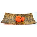 Mango Wood Swirl Boat Tray (Thailand)