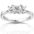 14k Gold 3/4ct TDW Diamond 3-stone Ring (H-I, SI1-SI2)