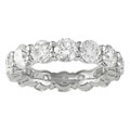18k Gold 5ct TDW Round Diamond Eternity Band (G-H, I1-I2)