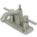 Concord Satin Nickel Lever Handle Bathroom Faucet