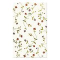 Handcrafted Hyde Park Floral Cream Wool/ Silk Rug (7'6 x 9'6)