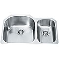 Vigo Dual Bowl Undermount Right-sided Kitchen Sink
