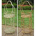 Iron Two-tier Plant Stand
