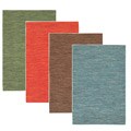 Hand-woven Set of 3 Matching Celle Rugs (2'6 x 7'6)