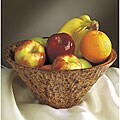 Mango Wood Scalloped Bowl (Thailand)