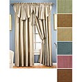 Faux Silk Reflections Pole Top 54-inch Curtain Panel Pair