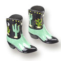 Cactus Boots Salt & Pepper Shaker Set