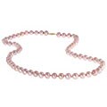 Pink Cultured Freshwater Pearl Necklace (9-10 mm) (Pack of 3)