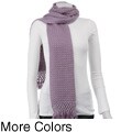 Himalaya Trading Co. Chunky Crochet Cashmere Skinny Scarf