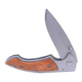 BT Outdoor Wood Handle Locking Knife