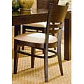 Venice Espresso Side Dining Chairs (Set of 2)