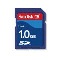 Sandisk 1GB Secure Digital Memory Card