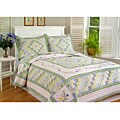 Pleasant Trip Patchwork Cotton Quilt Set