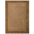Hand-tufted Beige Border Wool Rug (8' x 10'6)
