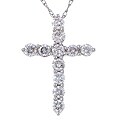 1/2ct Diamond Cross Pendant (G-H, I2)
