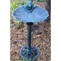 Turtle Cast Aluminum Fountain Bird Bath