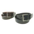 Boston Traveler Smooth Grain Leather Men's Belt