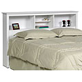 Winslow White Full/ Queen-size Storage Headboard