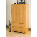 Montego Maple 2-drawer Armoire