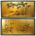 Song Dynasty Gold Leaf Silk Painting or Screen (China)