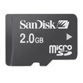 SanDisk 2GB Micro SD Memory Card with Adapter