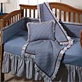 Monkey Business Blue 4-piece Crib Set