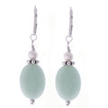 Charming Life Sterling Silver Amazonite Earrings