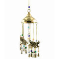 Handcrafted Brass Dome Chime (India)