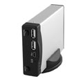 2.5-inch Hard Drive Enclosure/ Card Reader/ USB Hub