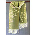 Cotton Spring Frangipani Shawl (Thailand)