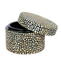 Handmade Eggshell Black Lacquer Box